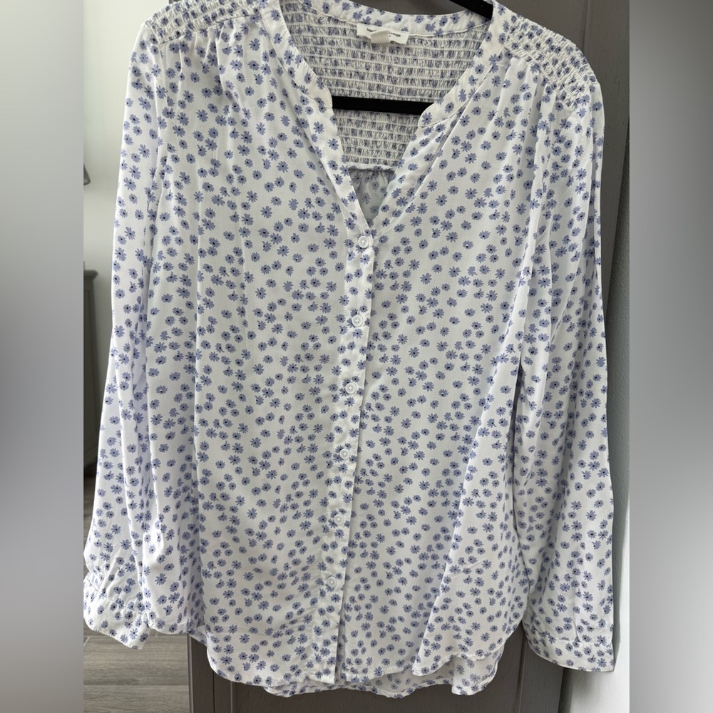 Beach Lunch Lounge blouse, size M